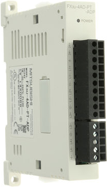 Модуль расширения (адаптор) для подключения температурных датчиков Mitsubishi Electric серии FX5-4AD-PT-ADP